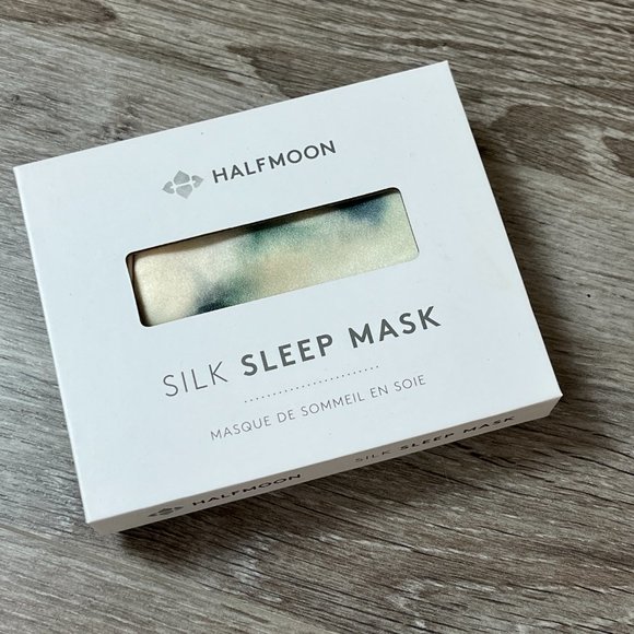 100% SILK SLEEP MASK • Limited Edition by HALFMOON - Picture 1 of 10